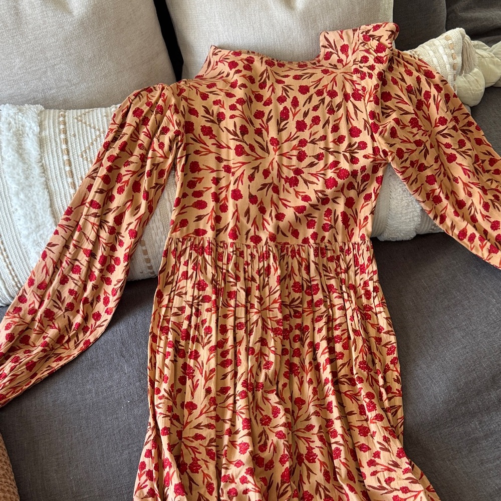 Floral Long Sleeve Dress